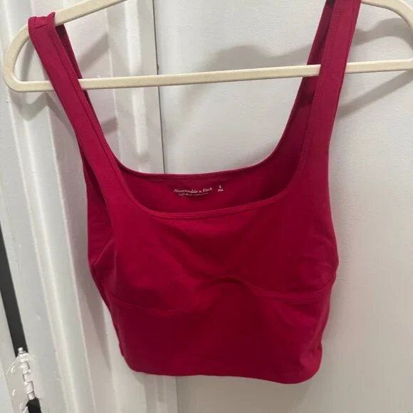 Abercrombie and Fitch Seamless Fabric Corset Squareneck Tank - Picture 4 of 6